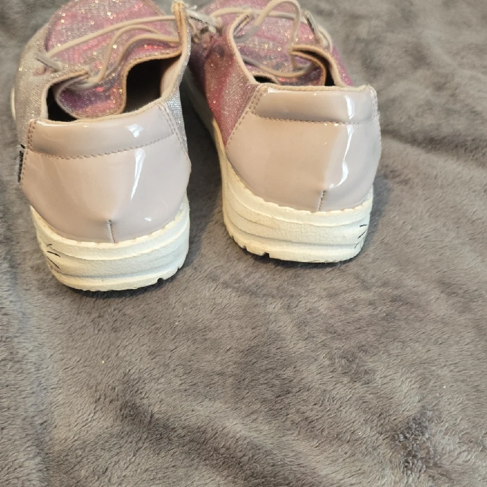 Sparkly Pink Casual Shoes